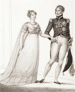 Princess Charlotte and Prince Leopold 1816